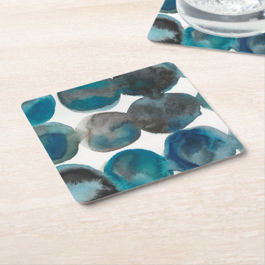 La Mer - Circles Kartonnen Onderzetters (Schuin)