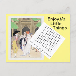 La Merveilleuse au Palais Royal (1921) door Barbie Briefkaart