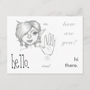 La Mia Amica. Briefkaart