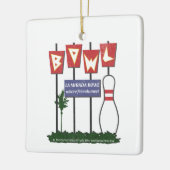 La Mirada Bowl  distressed retro Keramisch Ornament (Links)