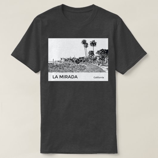 La Mirada California T-shirt (Design voorkant)