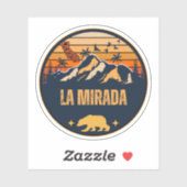 La Mirada, Californië Sticker (Vel)
