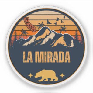 La Mirada, Californië Sticker
