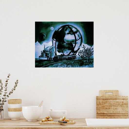 La Mixta Trucking Poster (Keuken)