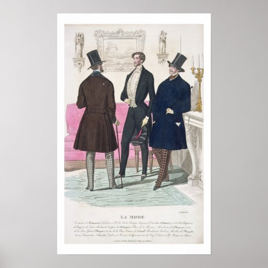 La Mode: Advertisement voor de Fash van Mannen uit Poster (Voorkant)