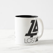 LA-Mok Tweekleurige Koffiemok (Voorkant rechts)