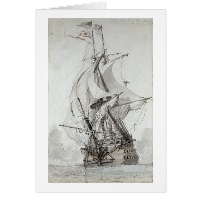 La Montagne, c.1794 (met pen en inkt) (Voorkant)