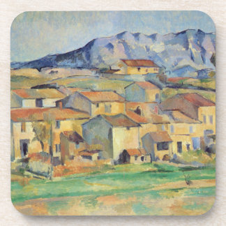 La Montagne Sainte-Victoire - Paul Cezanne - C1886 Bier Onderzetter