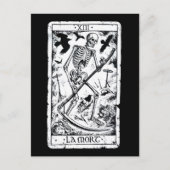 La Mort Tarot Card Briefkaart (Voorkant)