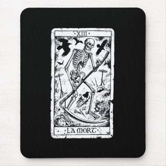 La Mort Tarot Card Muismat (Voorkant)