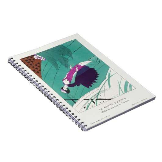 La morte d'amour: Manieren van Charles Martin Notitieboek (Rechterzijde)