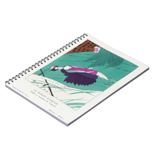 La morte d'amour: Manieren van Charles Martin Notitieboek (Linkerzijde)