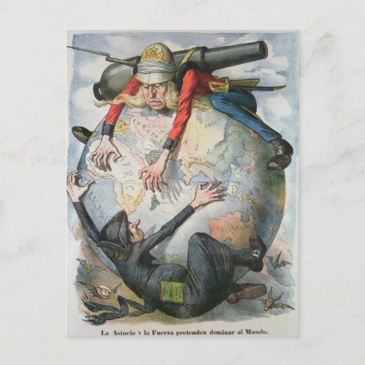 La Mosca Roja Briefkaart (Voorkant)