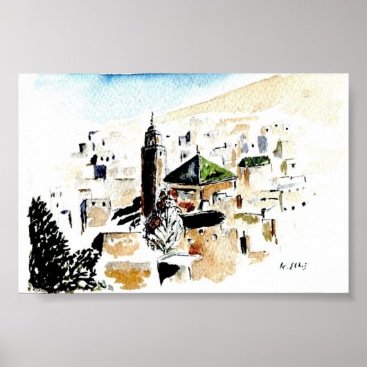 LA MOSQUE POSTER (Voorkant)