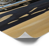 LA MOTOCYCLISTE (De Motorrijder) Poster (Hoek)