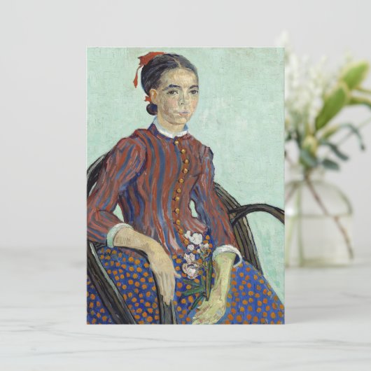 La Mousmé | Vincent van Gogh (Staand voorkant)