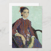 La Mousmé | Vincent van Gogh (Voorkant / Achterkant)