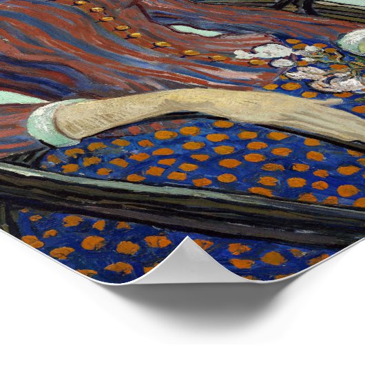 La Mousmé | Vincent van Gogh Poster (Hoek)