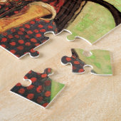 La Mousme, zittend door Vincent van Gogh Legpuzzel (Zijkant)