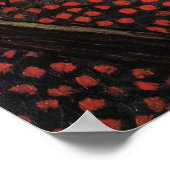 La Mousme, zittend door Vincent van Gogh Poster (Hoek)