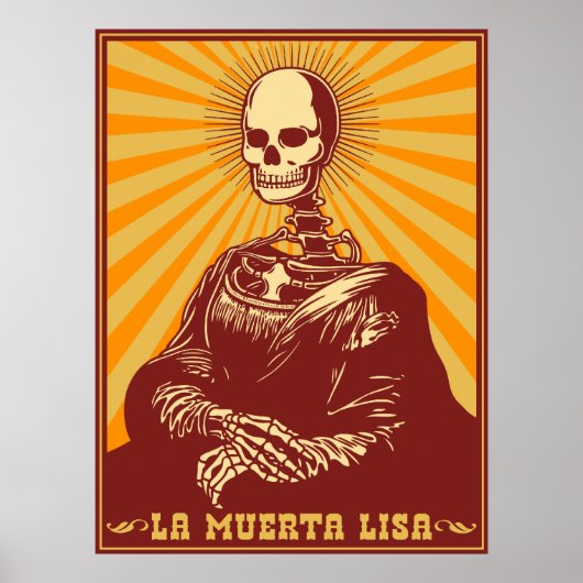 La Muerta Lisa Poster (Voorkant)