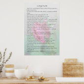 La Mujer Fuerte — Proverbios 31:10-31 Kartel Poster (Keuken)