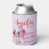 La mujer más bella de mi vida editable blikjeskoeler (Blikje Voorkant)