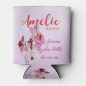 La mujer más bella de mi vida editable blikjeskoeler (Voorkant)