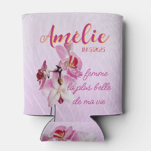 La mujer más bella de mi vida editable blikjeskoeler (Achterkant)