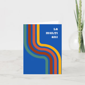 La mulţi ani, Roemeense verjaardag Kaart