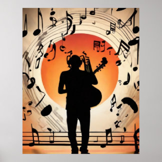 La Musica a tu Alrededor Poster