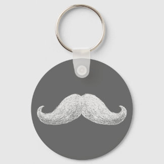 La Mustache (Donker) Sleutelhanger
