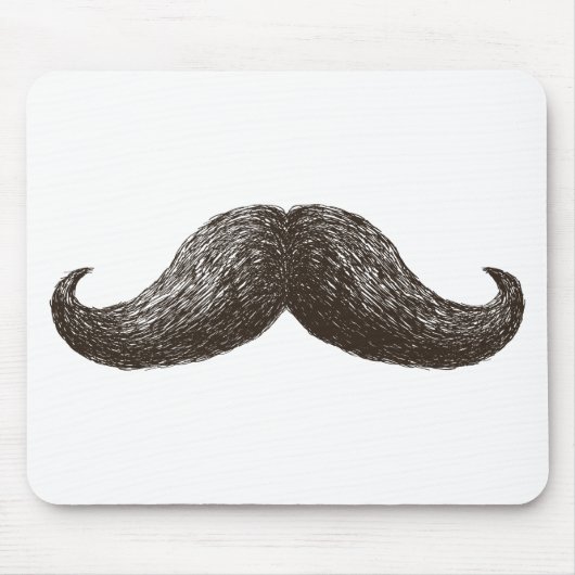 La Mustache (Licht) Muismat (Voorkant)