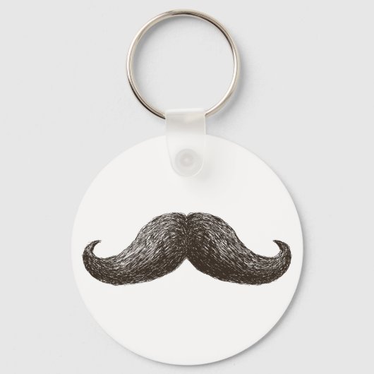 La Mustache (Light) Sleutelhanger (Voorkant)