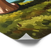 LA NAGEUSE DE LA RIVIÈRE (De rivierzwemmer) - Ori Poster (Hoek)