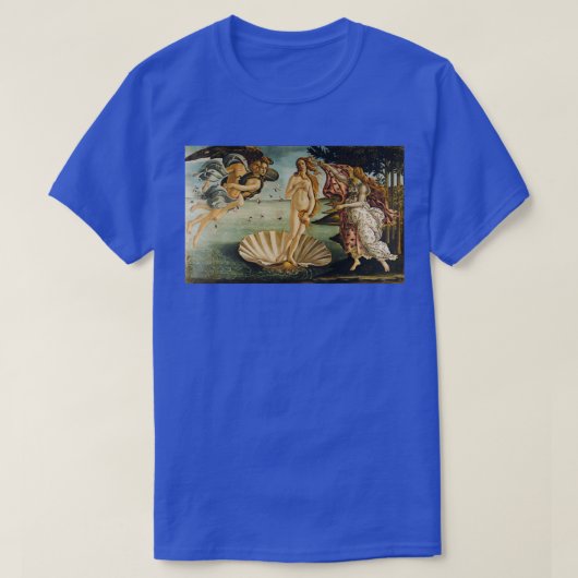 La Nascita di Venere by Sandro Botticelli The Birt T-shirt (Design voorkant)
