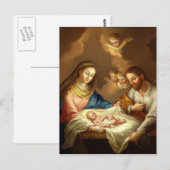 "La Natividad" art briefkaart (Voorkant / Achterkant)