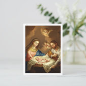 La Natividad–José Campeche Briefkaart (Staand voorkant)
