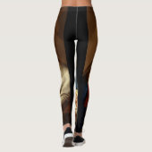 "La Natividad" religieuze kunst leggings (Achterkant)