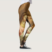 "La Natividad" religieuze kunst leggings (Rechts)