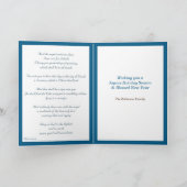 La Navidad Natitivity Religieuze kerstgroet Feestdagen Kaart (Binnen)