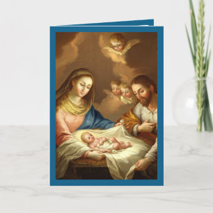 La Navidad Natitivity Religieuze Spaanse kerst Feestdagen Kaart