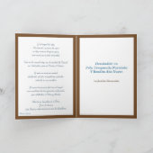 La Navidad Natitivity Religieuze Spaanse Kerstmis  Feestdagen Kaart (Binnen)