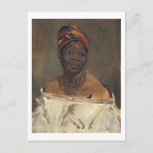La_Négresse by Edouard Manet Briefkaart (Voorkant)