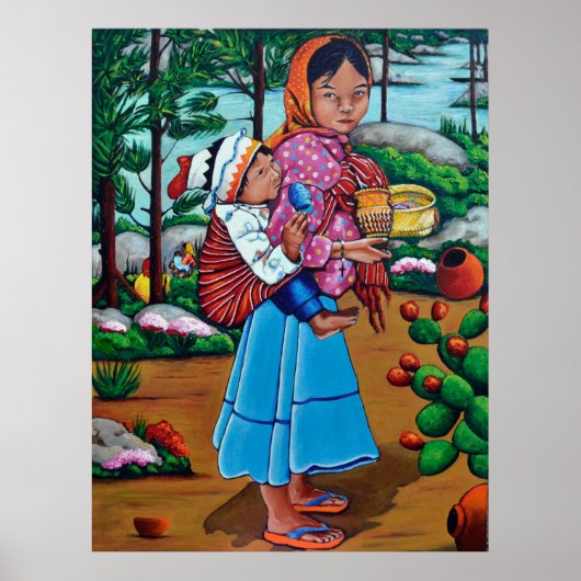 La Niña Tarahumara Poster (Voorkant)