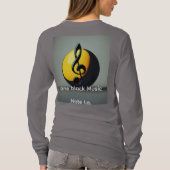 La Note Legacy T-shirt met lange mouwen – Old Scho (Achterkant)