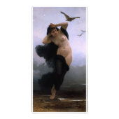 La Nuit Bouguereau Foto Afdruk (Voorkant)