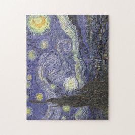 La nuit étoilée Van Gogh 1889 Legpuzzel