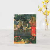 "La Orana Maria" - de Kaart van Paul Gauguin (Gele Bloem)