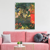 'La Orana Maria' - Paul Gauguin Canvas Afdruk (Insitu (Woonkamer))